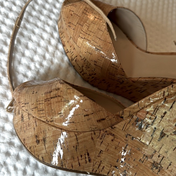 Michael Kors Cork Wedges, Woman’s Size 8.5 - Picture 11 of 15